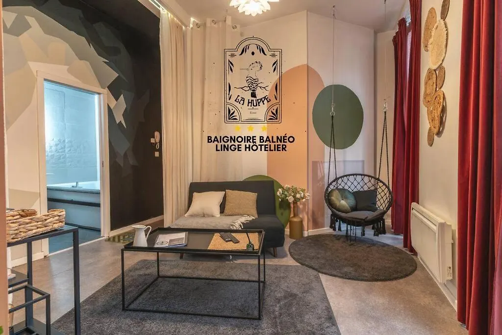 La Huppe - Bain Balneo - Riom Centre - 3 Etoiles Apartment 0*,